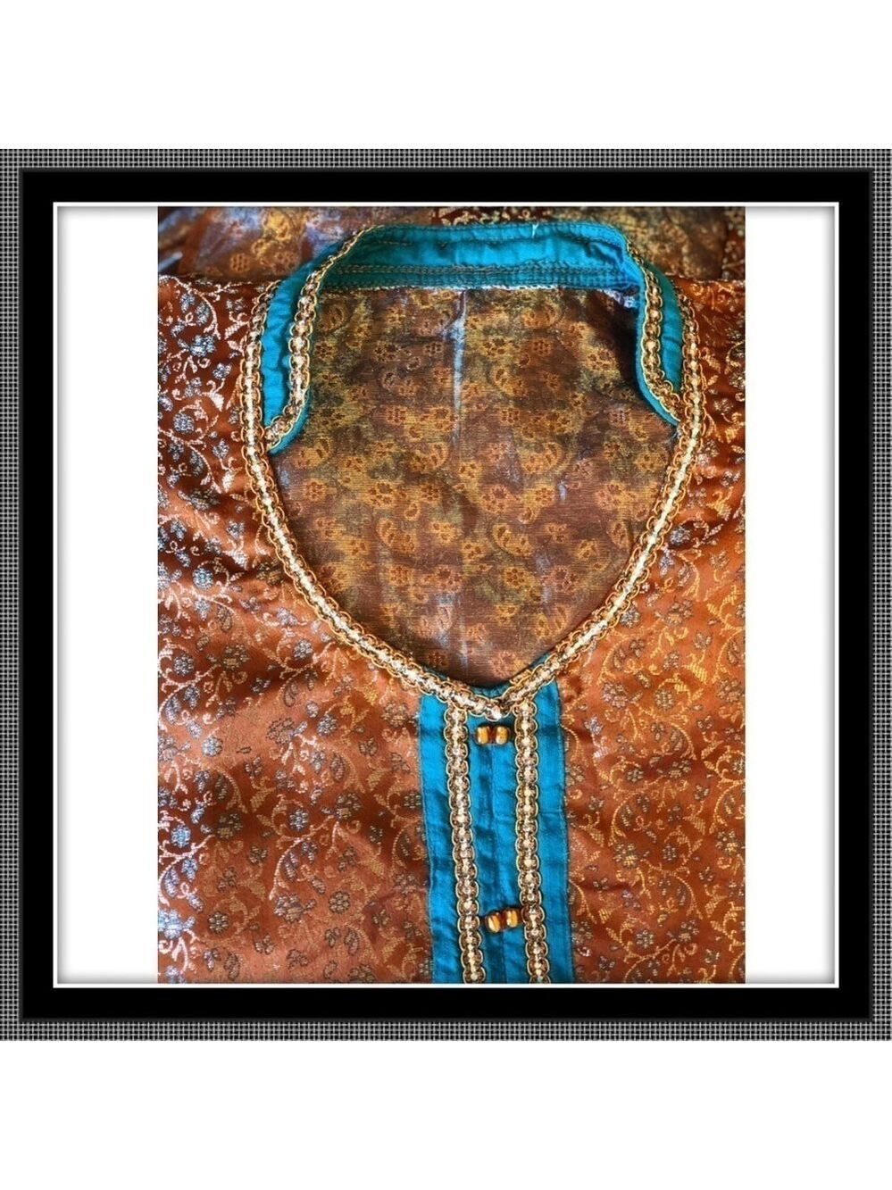 India Punjabi Suit - 3 Pieces - Size 44 - Picture 4 of 7